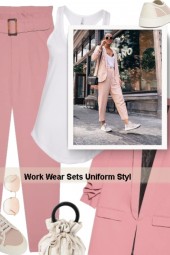 Work Wear Sets Uniform Styl
