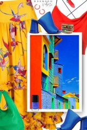 Colours of Caminito in La Boca 