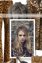 Leopard Style - Cara Delevingne