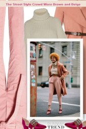 The Street Style Crowd Wore Brown and Beige 