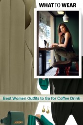 Best Women Outfits to Go for Coffee Drink 