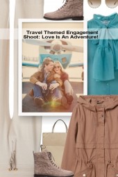   Travel Themed Engagement Shoot: Love Is An Adven