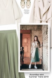  Accordion skirt Summer Trend 2019