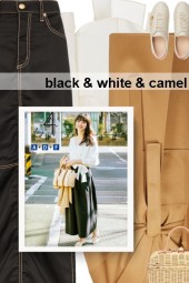 black &amp; white &amp; camel