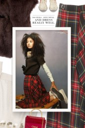 How To Style: Plaid &amp; Tartan Skirts 2019 
