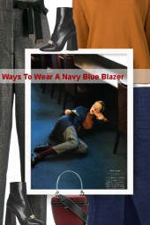  Ways To Wear A Navy Blue Blazer