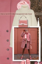 Pink Is Fall 2019's Most Unexpected Color Trend