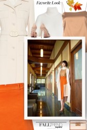 Orange Skirt Outfits