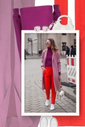 Is red pants in fashion?