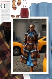 The Checked Coat Trend 