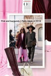 Pink and burgundy | Party ideas in 2019 