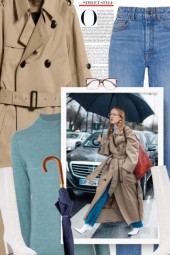 What should you wear in heavy rain?