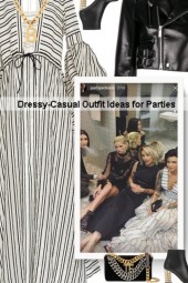 Dressy-Casual Outfit Ideas for Parties
