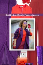  Best Red and Purple Fashion images