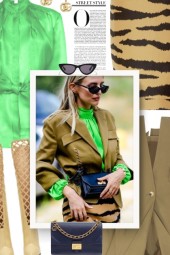 Fall 2019 - green and beige