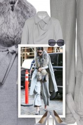 Celebrity style - grey