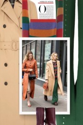 Marlene Birger Trench - street style