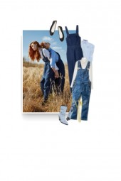 denim overall - spring 2020