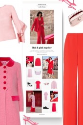  spring - Red  &amp; Pink together 