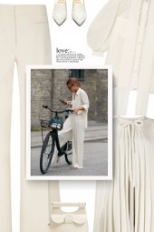 LOEWE knitted pleated cape