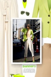 Neon Tailored Jacket 