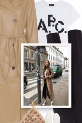 NANUSHKA Chiara trench coat - street style