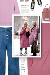 pink and blue jeans - fall 2020