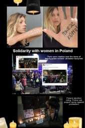 Solidarity with women in Poland