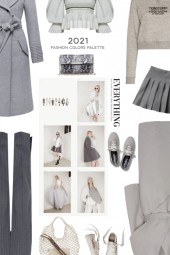 grey and white