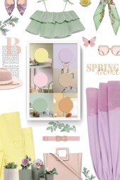 spring time - pastels