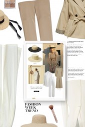 beige/white