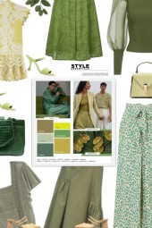 shades of green - spring 21
