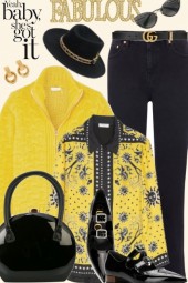 Fab Yellow and Black