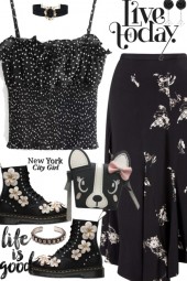 Soft Spin On Goth- Pattern Mix