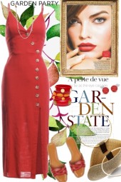Garden Party Red Dress