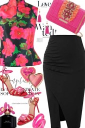 Bright Florals For Valentines