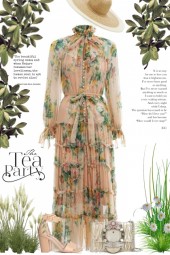 Spring Floral Maxi Dress