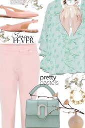 Pastel Pink and Mint