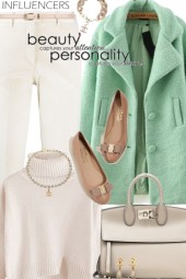 Mint Wool Coat