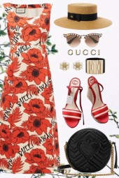 Gucci Floral Dress