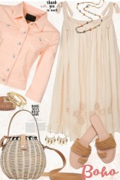 Peachy Boho