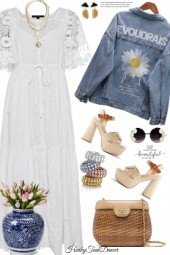 French Connection White Dress