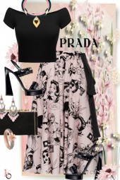 PRADA in Pink &amp; Black . . .