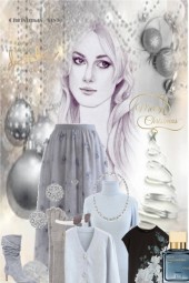 silvery christmas