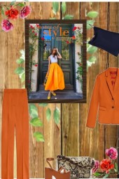 spring trend- orange