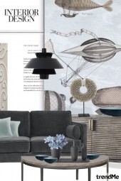 Blue &amp; Taupe Home Decor