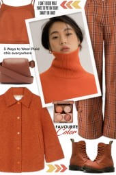 Chloe Orange Tweed Jacket!