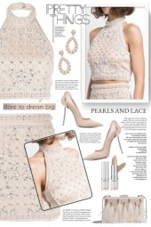 Pretty In Pearls And Lace!