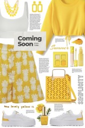Pineapple Print Shorts!
