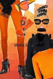 Orange and black 4